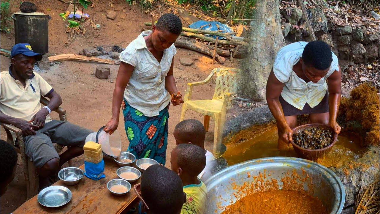 Life in an African Village Morning Routine | Culture, Food & Family Daily Life