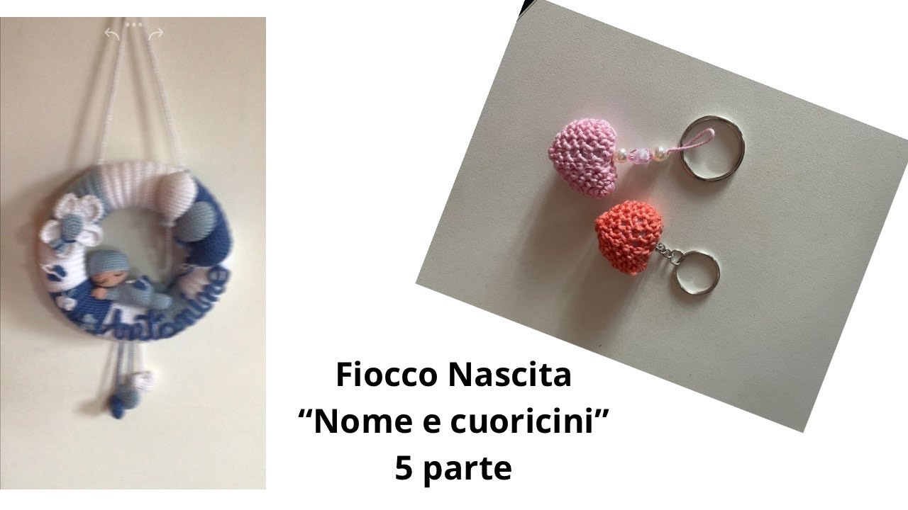 🎀 “Fiocco Uncinetto su Cerchio in Polistirolo con Amigurumi.Guida Completa 5 parte”💕♥️❤️‍🩹