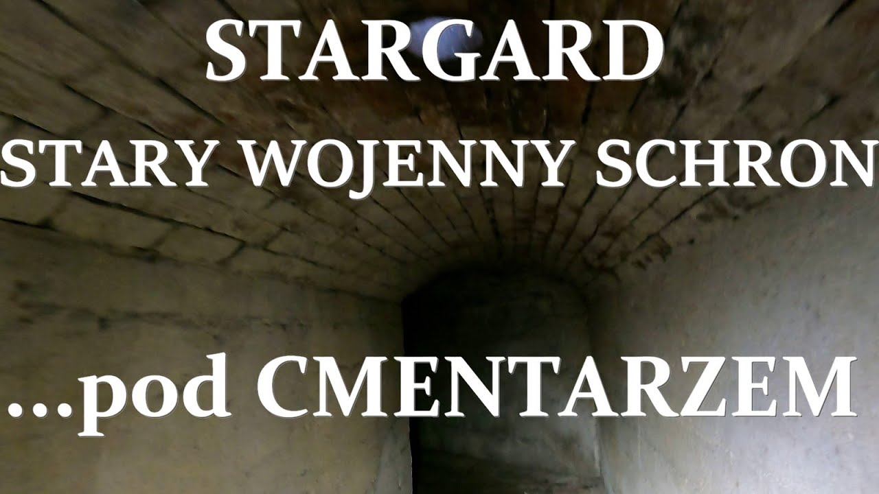 Co czyha w WOJENNYM SCHRONIE przeciwlotniczym? Centrum dużego miasta Stargard.Kto zbudował? Syreny