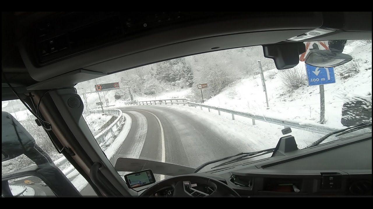 POV Truck Driver|Renault T520|Aubert to Tunel de vielha