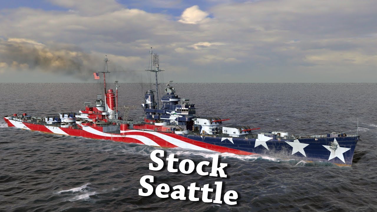 World of Warships: Stock Seattle