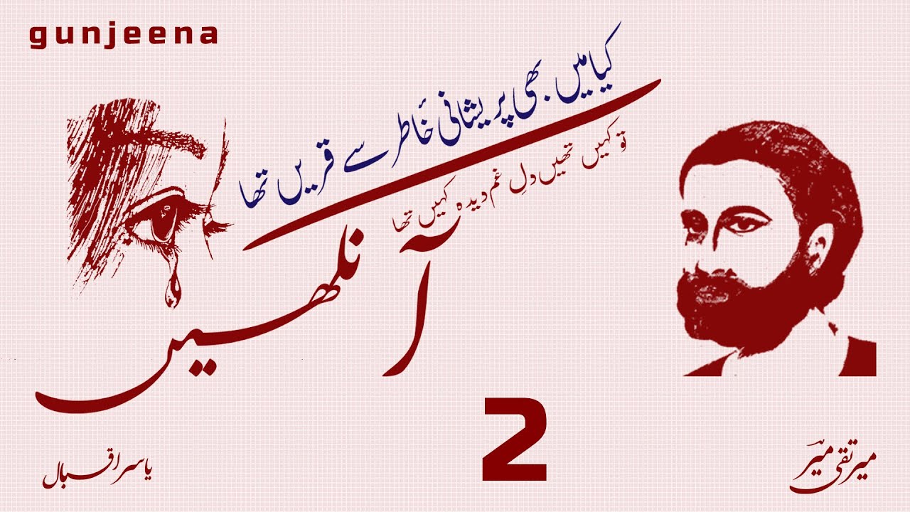 Kiya Mai Bhi Pareshan e Khatir Se Qarin Tha | MEER TAQI MEER | Ghazal #2