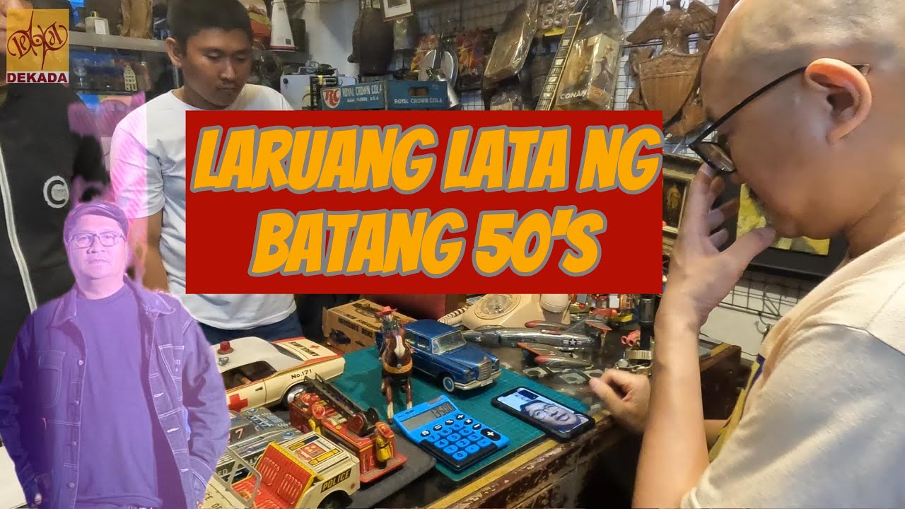 Dekada Collectibles Show S3 E13: Tin Toys - Laruang Lata ng Batang 50's to 60's