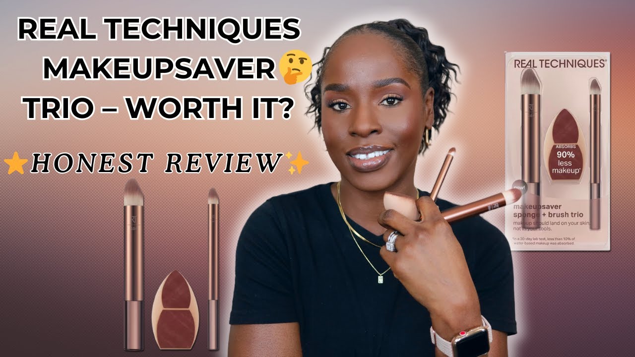 REAL TECHNIQUES MAKEUPSAVER TRIO – WORTH IT? 🤔 (Honest Review) TemieBeauty #Makeup #Skincare
