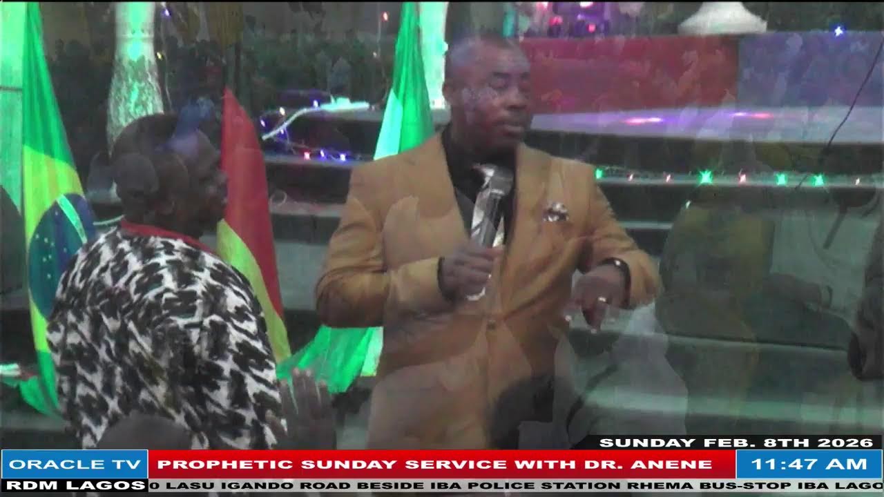 PROPHETIC SUNDAY SERVICE WITH DR. ANENE