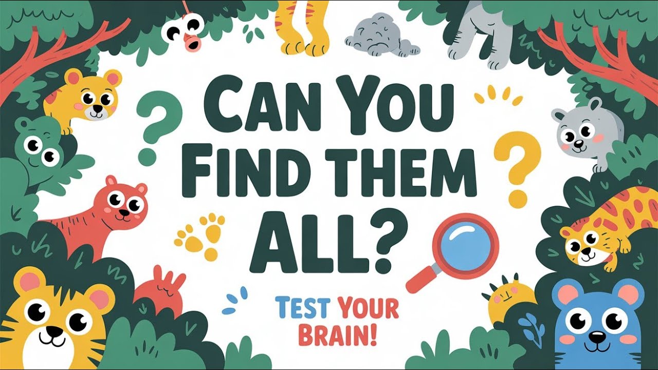 The Ultimate Animal Spotting Challenge &ndash; Test Your Observation Skills! | Things You Learn