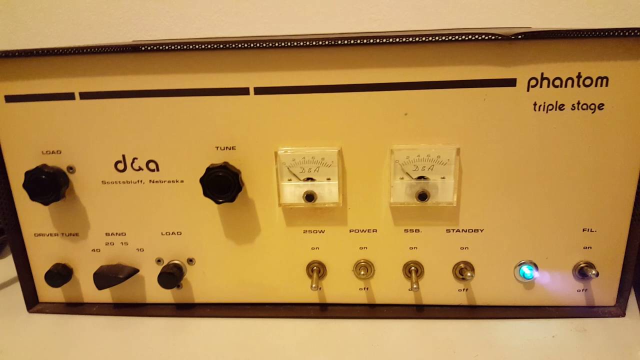 Vintage D&A Triple Stage Phantom linear amplifier