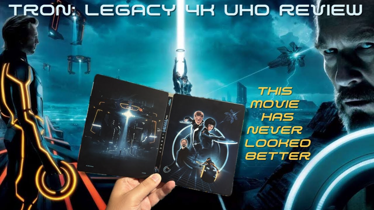 Tron Legacy 4K UHD Steelbook Review - One Of The Best Transfers Of The Year