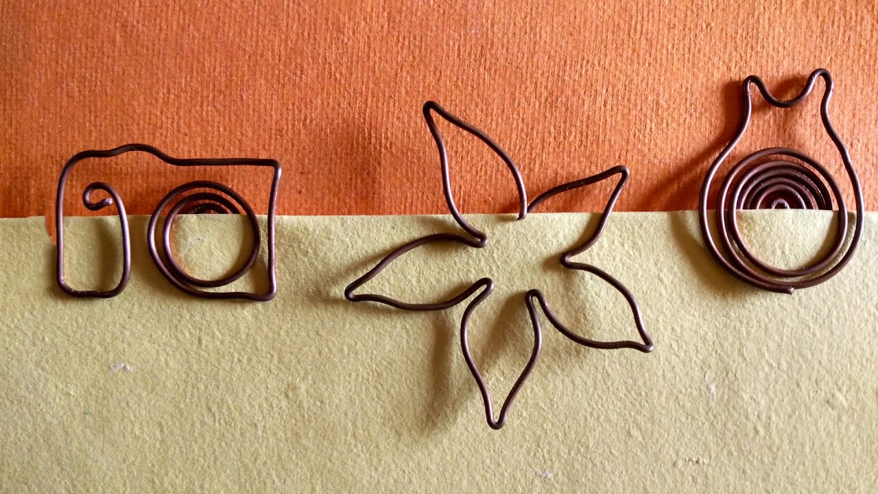 How To Make A Bookmark With Copper Wire | DIY Back To School Supplies