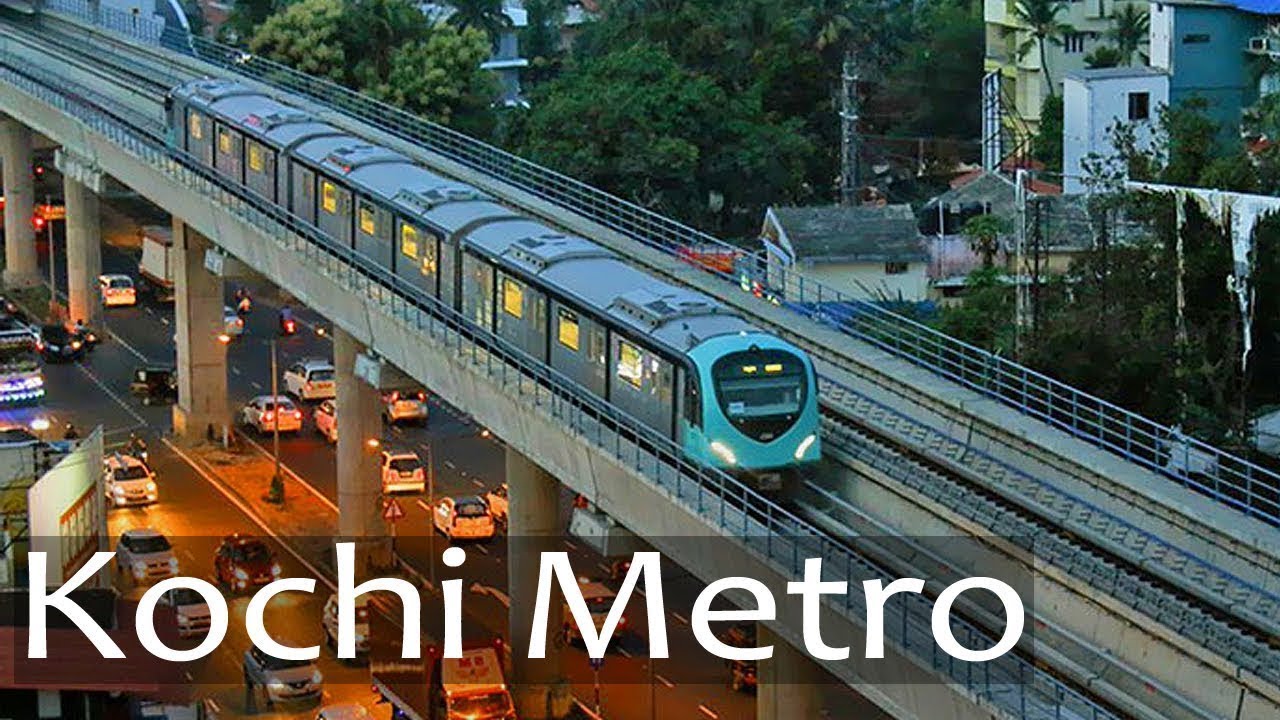 KOCHI METRO ENTERING ERNAKULAM SOUTH STATION | KRENTERTAINMENT VLOG | GOD'S OWN COUNTRY KERALA