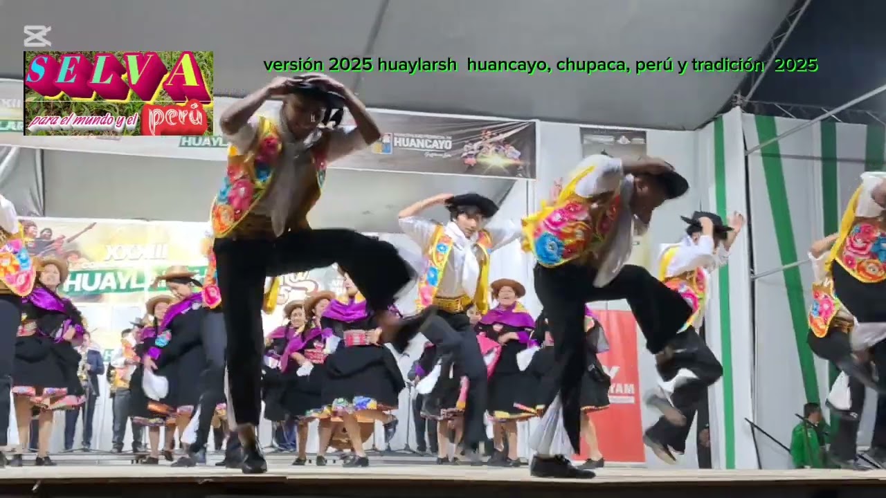 Concurso del huaylarsh  wanca 2025 en su primera fecha , huancayo, chupaca, perú y tradición
