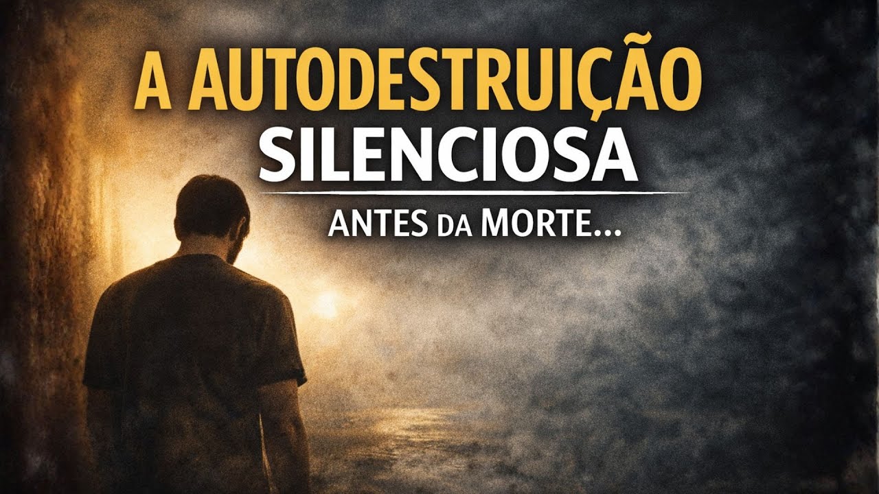A AUTODESTRUIÇÃO SILENCIOSA — QUANDO A DOR COMEÇA ANTES DA MORTE