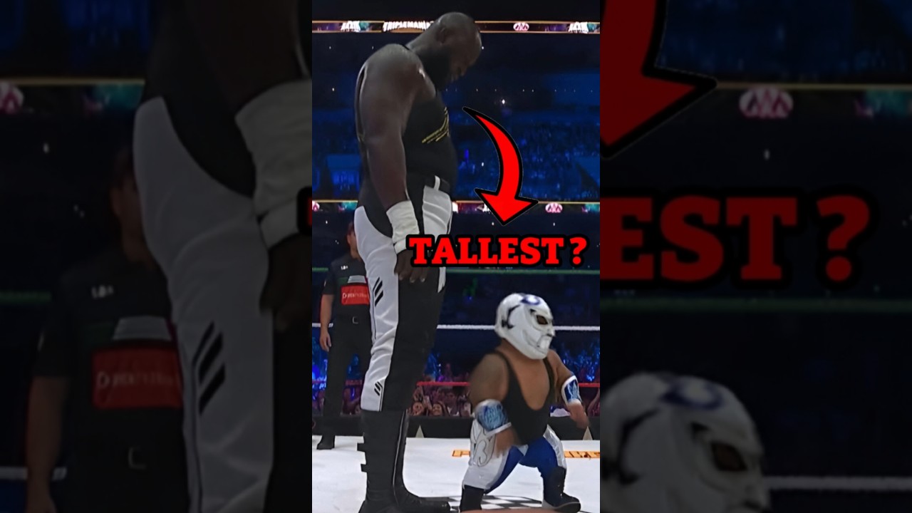 Tallest Wrestler Ever In WWE #shorts