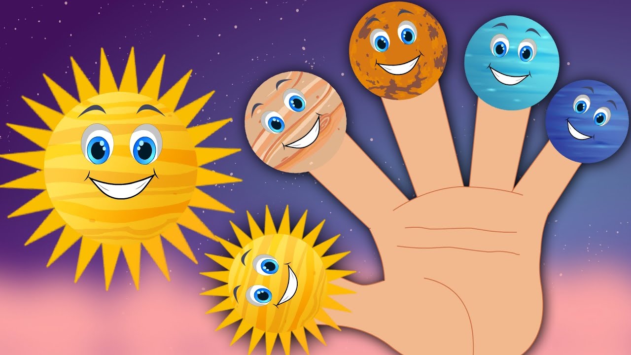 Planets Finger Family | Nursery Rhymes And Kids Song