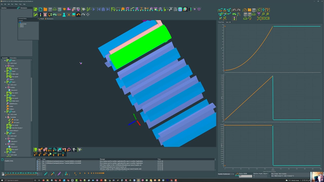 Cam and Roller Lifetime Estimation using MechDesigner - Part 1