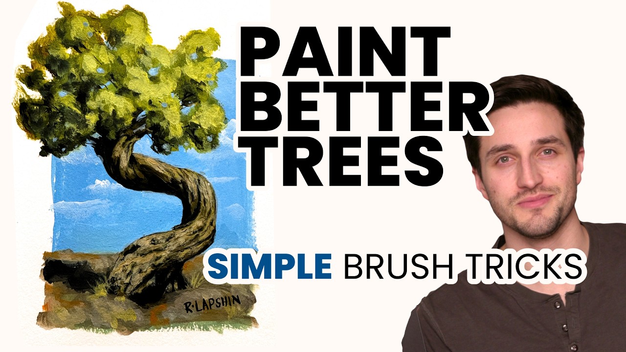 Simple Tree Painting Techniques for Beginners