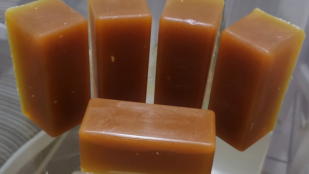 Base glicerinada  para sabonete versão cenoura #se e ecológico e bom