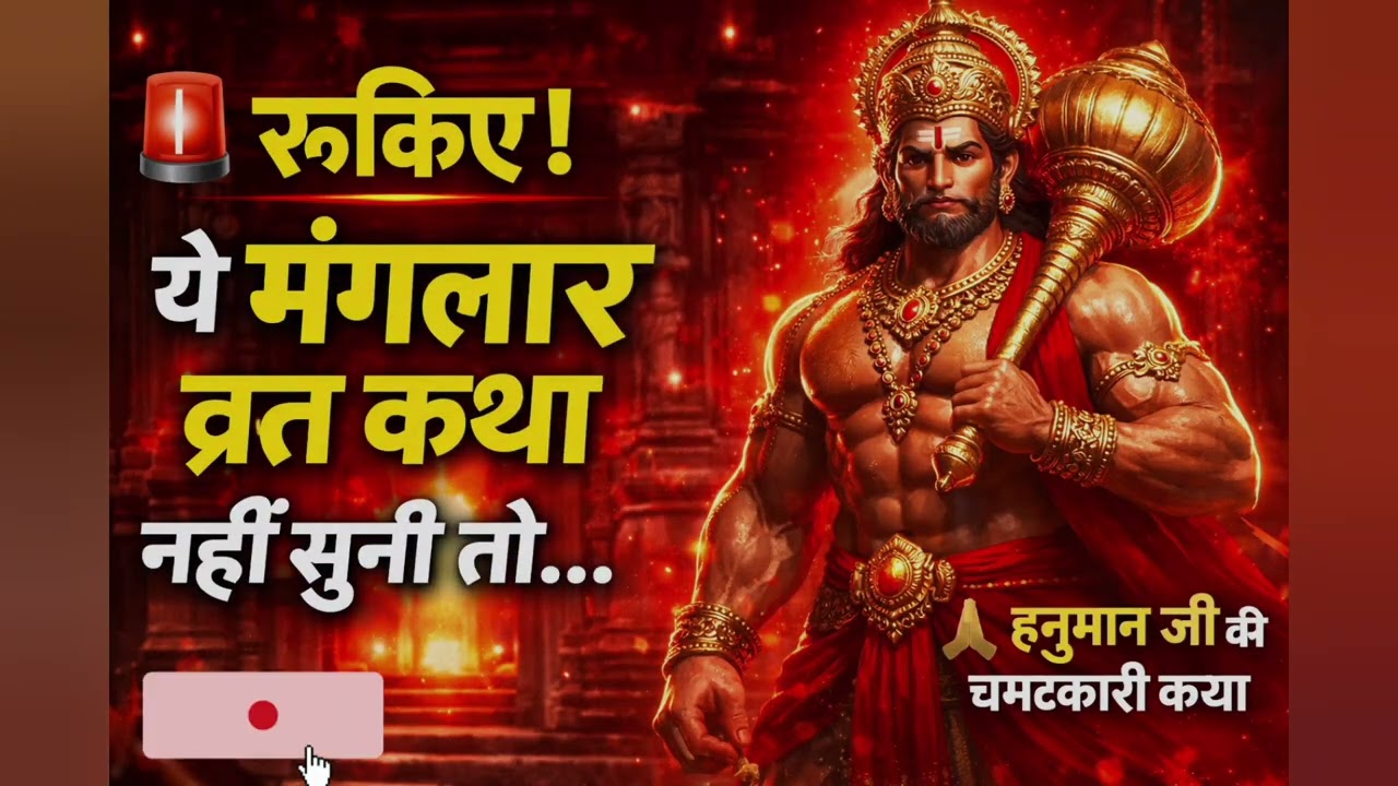 🚨 रुकिए!अगर आप मंगलवार को ये कथा नहीं सुनते,तो हनुमान जी की ये कृपा आपसे दूर रह सकती है 🚩🙏🙏🙏🚩🚩