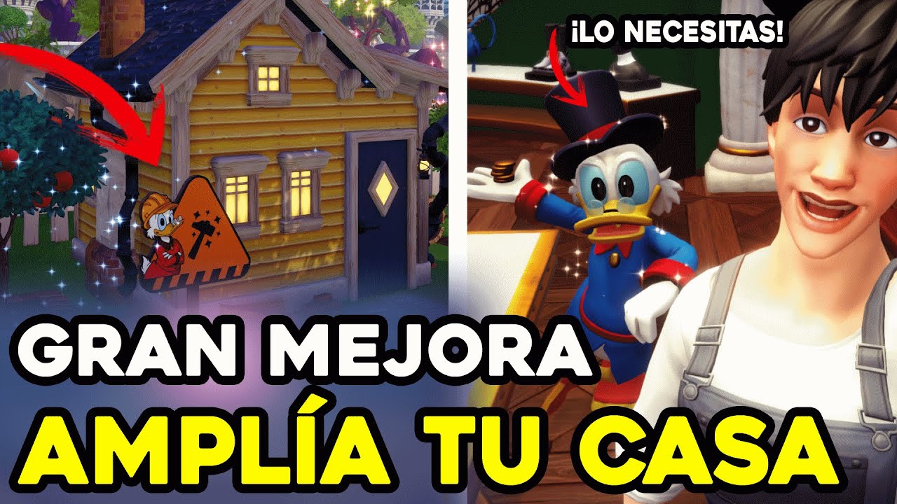 🏠 COMO AMPLIAR TU CASA en DISNEY DREAMLIGHT VALLEY Guia Espa&ntilde;ol 2023 Gameplay