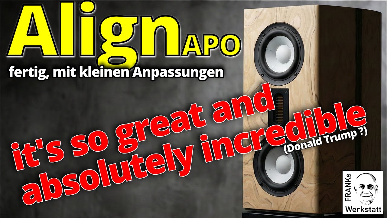 SCHMUCKSTÜCK | jetzt ist die Align APO endlich ganz fertig  | #DIY #highend