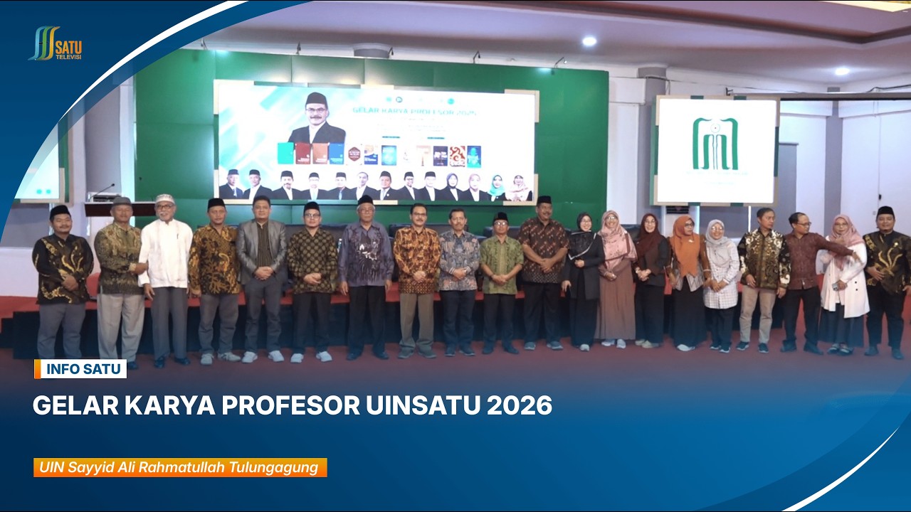 INFO SATU || PAMERAN KARYA PROFRSOR KEMBALI DILAKSANAKAN DI UIN SATU