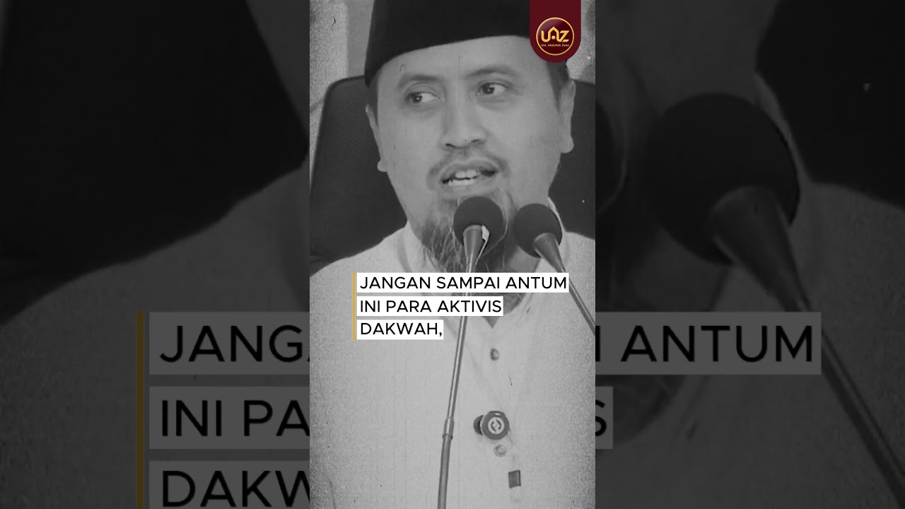 Nasihat Untuk Aktivis Dakwah