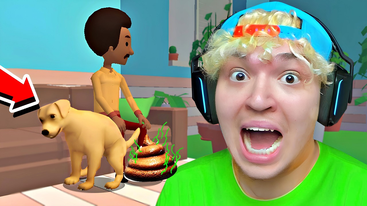 Я СТАЛ СОБАКОЙ НА 1 ДЕНЬ И НАСРАЛ НА СВОЕГО ОТЦА!! (DOG SIMULATOR)