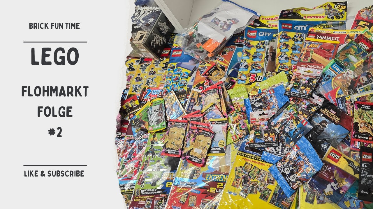 Flohmarkt #2 , XXL LEGO Funde in Echternach , Duisburg Und Mülheim an der Ruhr . Schnäppchenjagt !!