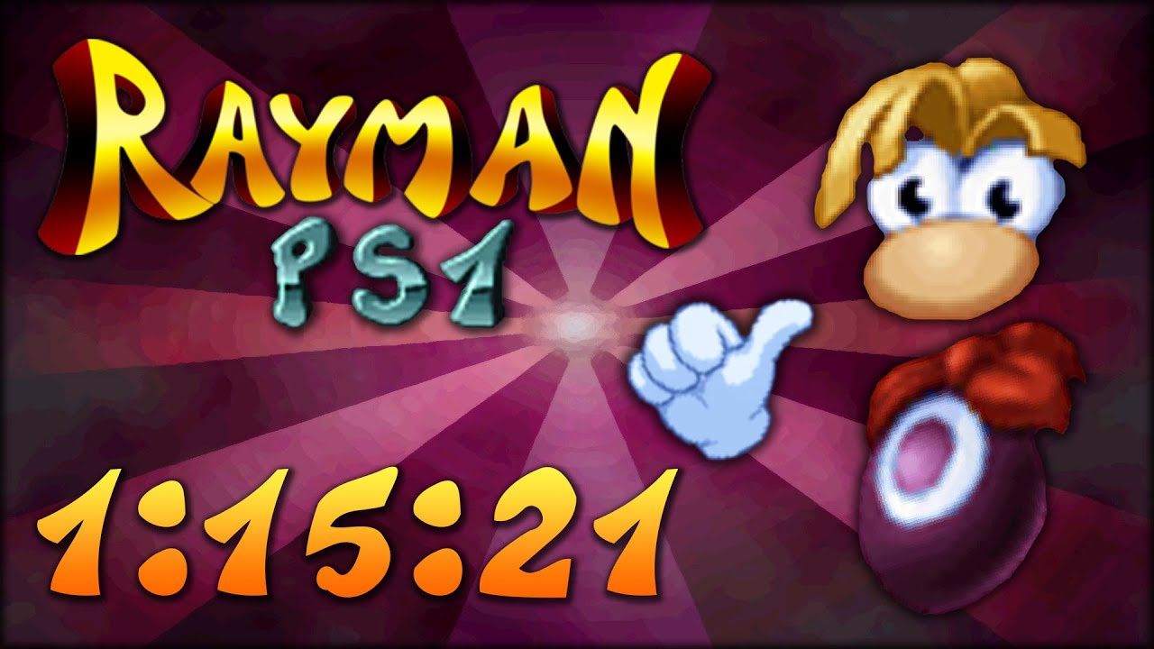 [WR] Rayman 1 PS1 100% speedrun 1:15:21