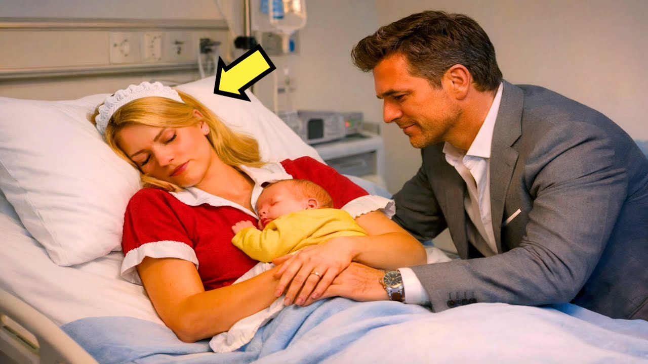 ZENGİN İŞ ADAMI HASTANEDE BEBEKLE UYUYAN ÇALIŞANINI GÖRÜYOR… VE SONRA NE YAPIYOR…