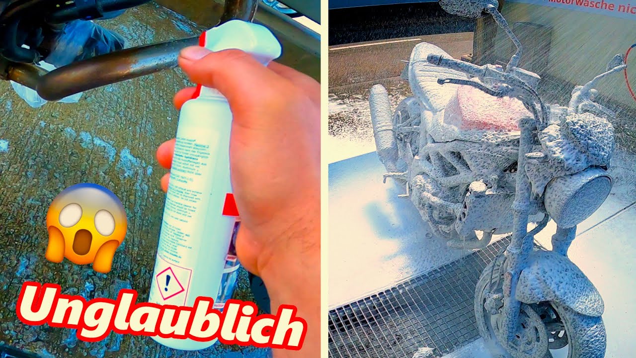 Krümmer wie NEU - ich war WIRKLICH überascht - SV 650 Waschtag