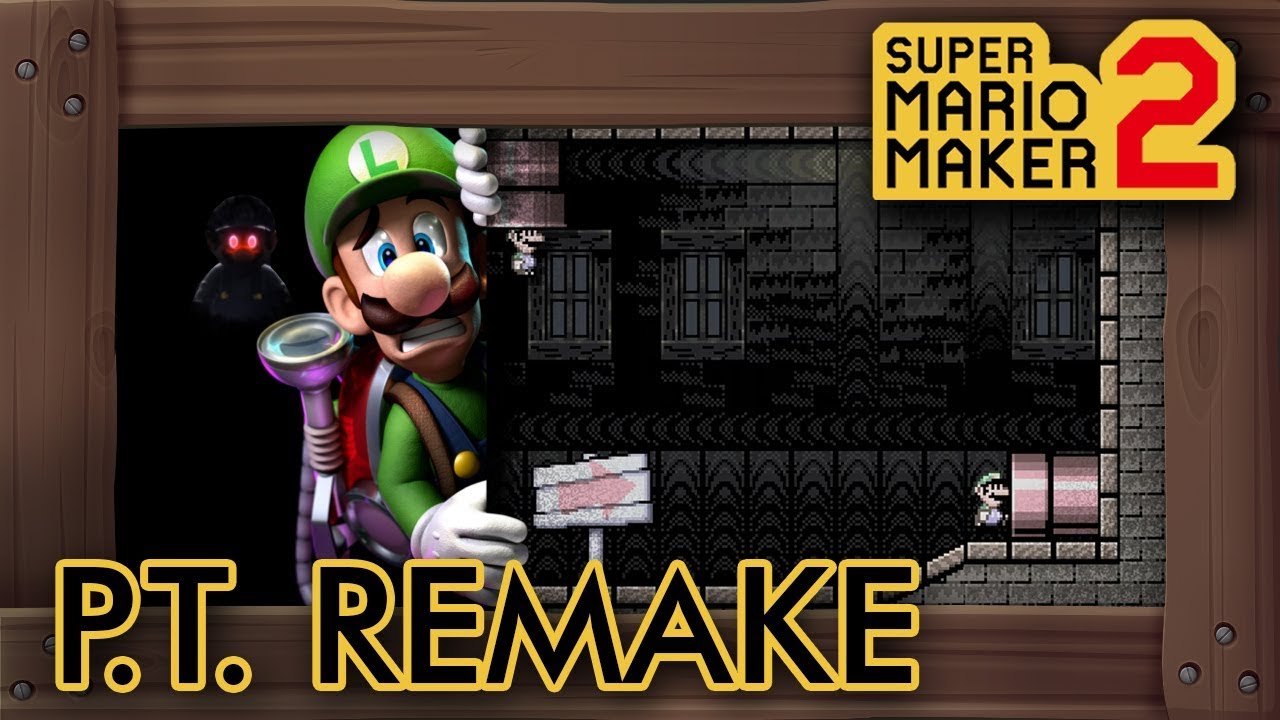 Super Mario Maker 2 - Scary P.T. Level