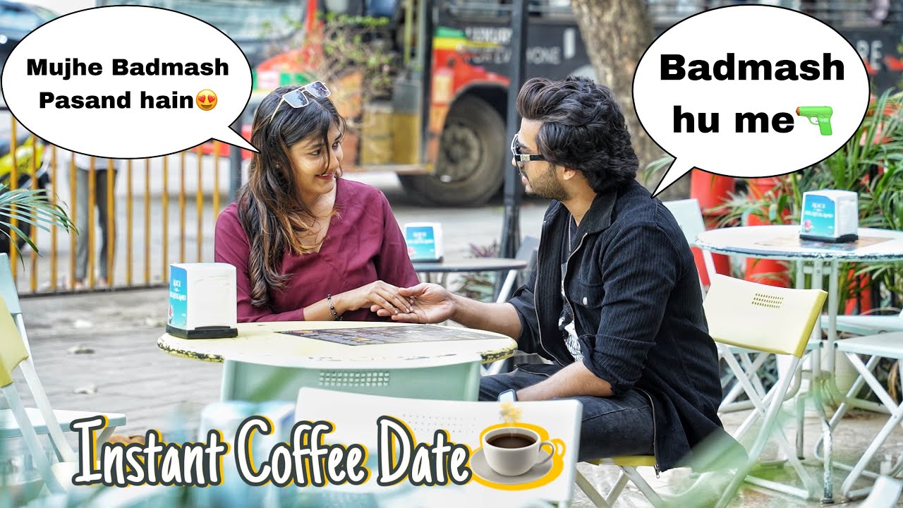 G@ngster's Instant Date in Cafe🔥🔫 Zia Kamal