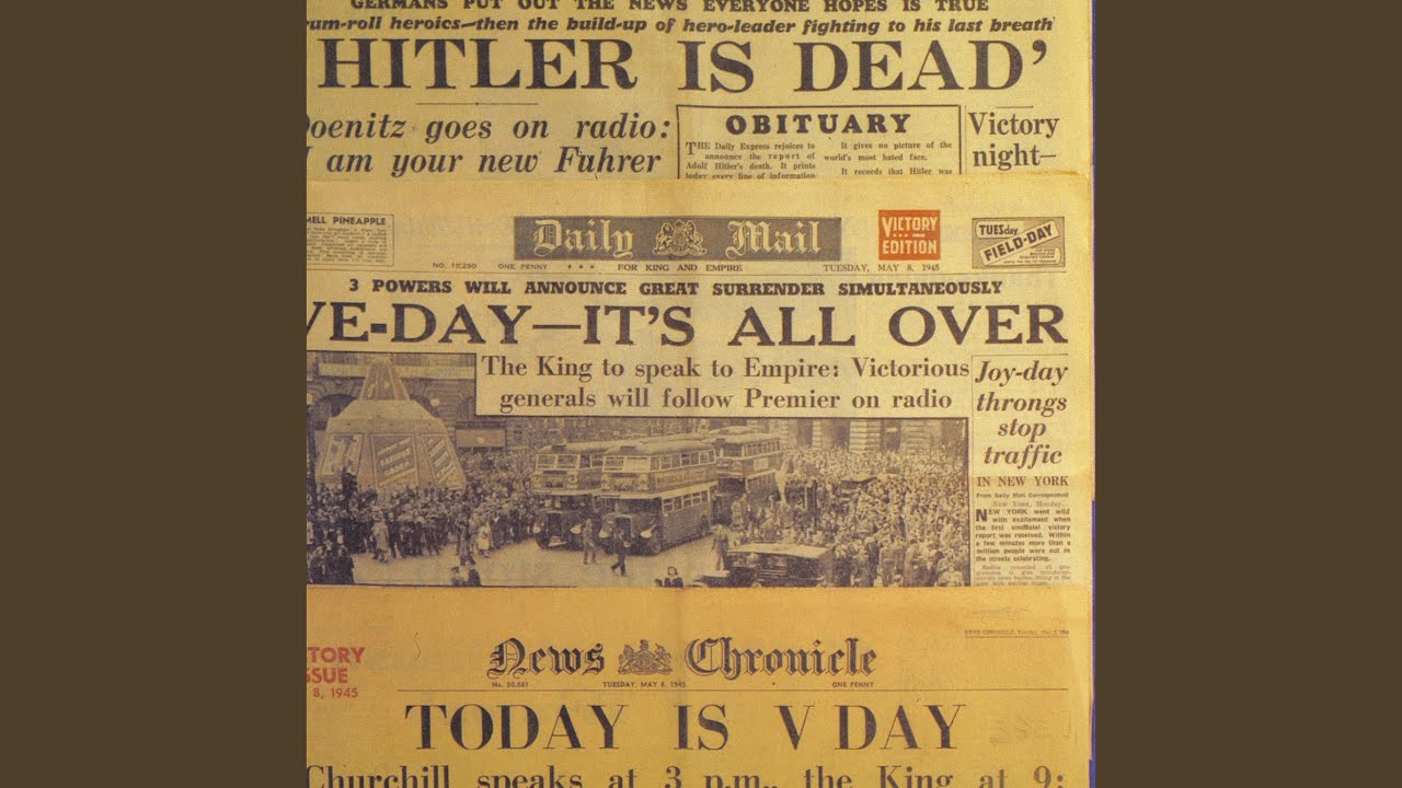 Mass Surrender of German Troops Pt 1, 3 May 1945