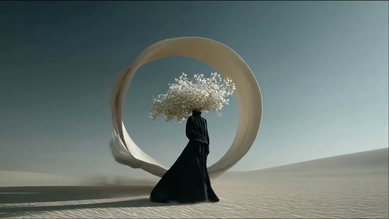 Crowned in Silence — AI Surreal Video | 2K