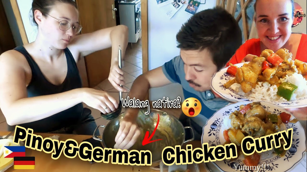 Napa Kamay Sila Sa Sarap daw Ng Luto kung Pinoy Chicken Curry (keri)😅😋😋