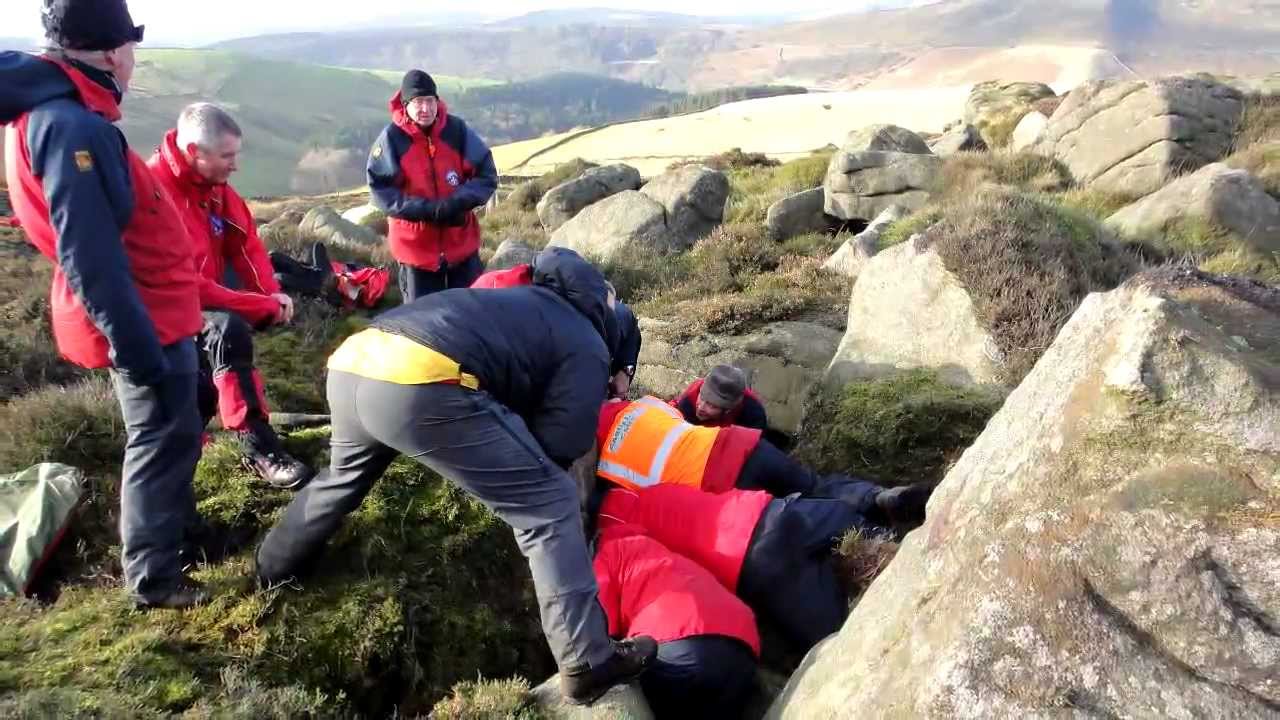 43. Kinder Mountain Rescue Team Exercise 27.11.11