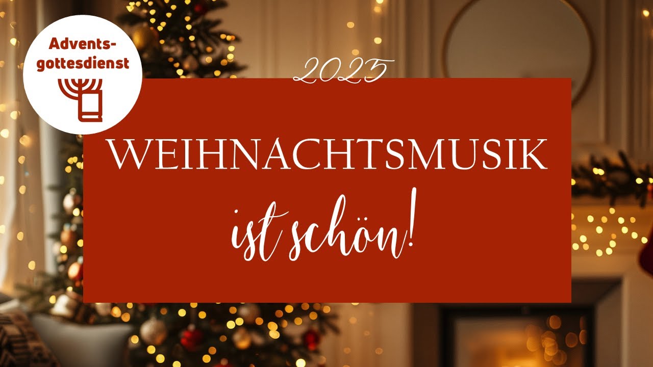 Weihnachtsmusik ist schön! (Adventspredigt) | Ruben Vogel
