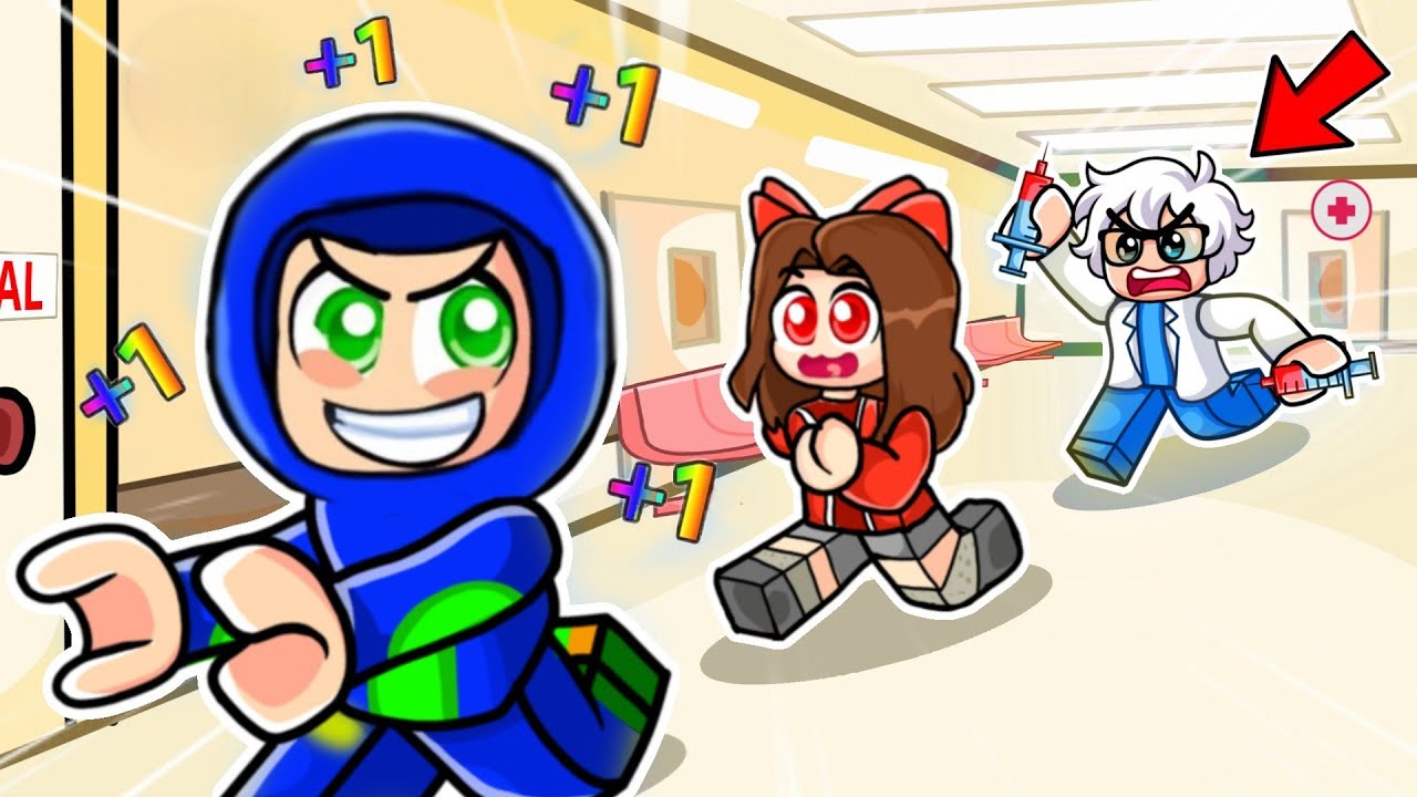 Roblox Ayush Want To Escape Doctor Hospital with Ekta!! 