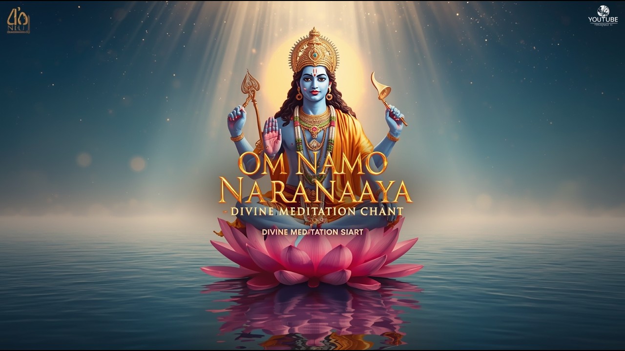 Om Namo Narayanaya 108 Times | Powerful Narayan Mantra for Spiritual Awakening