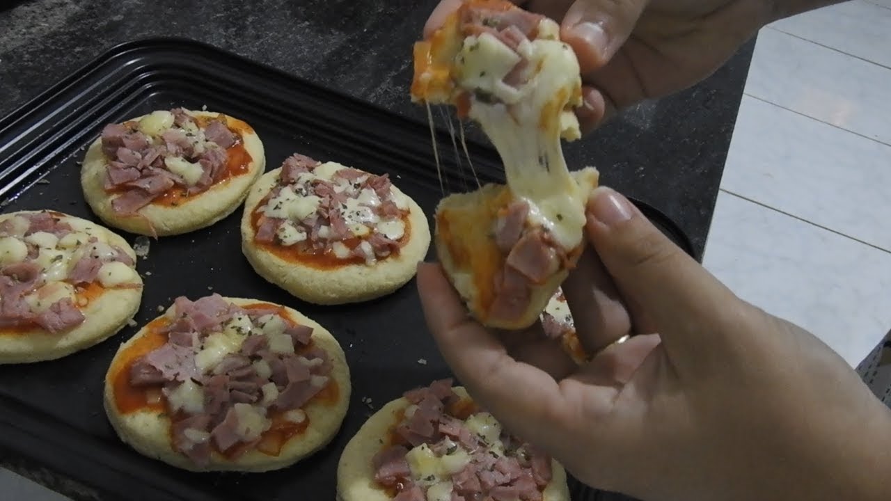 Mini Pizzas Deliciosas para Festa