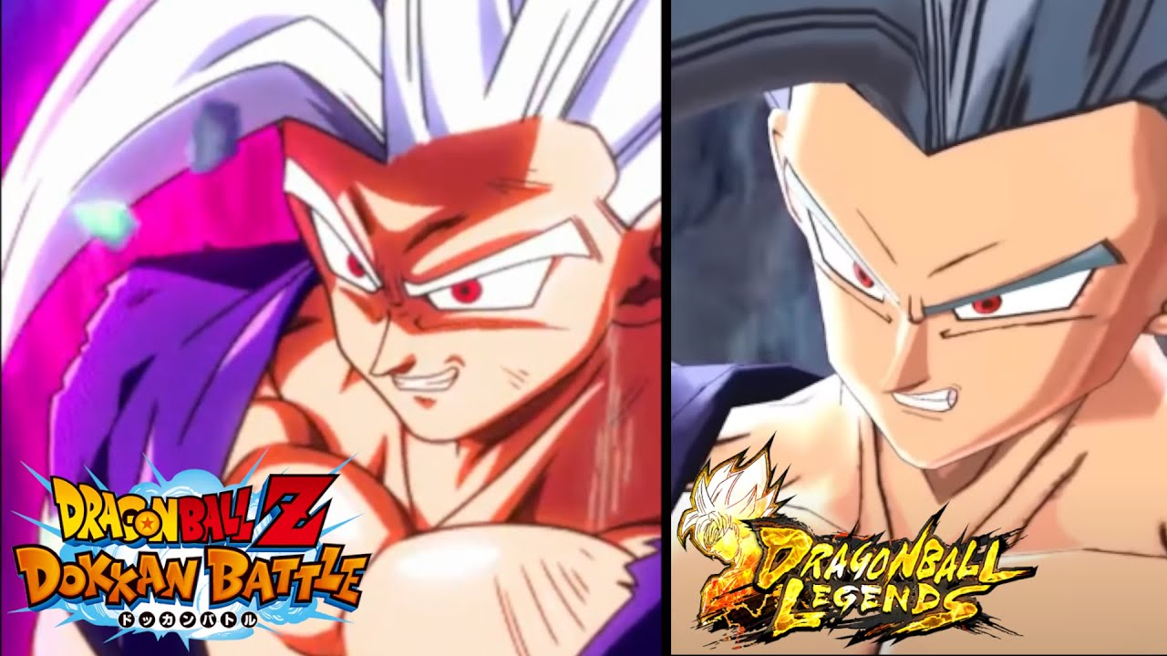 Dokkan VS Legends Animations (Side by Side)