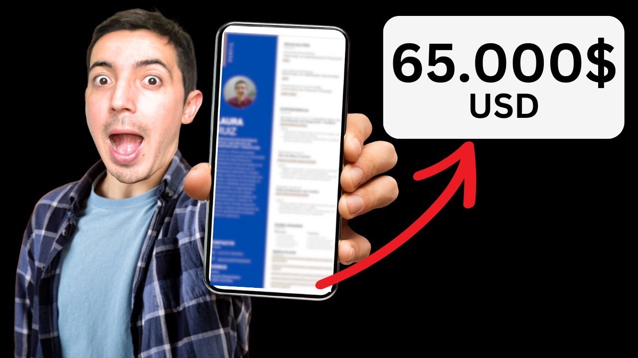 Este CV me hizo ganar 65.000USD Desde CASA