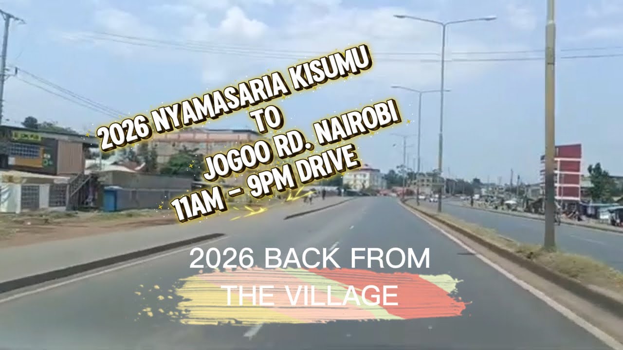 🚗 Driving from Kisumu to Nairobi | Full Road Trip Experience (2026) #subscribe #travel #accident