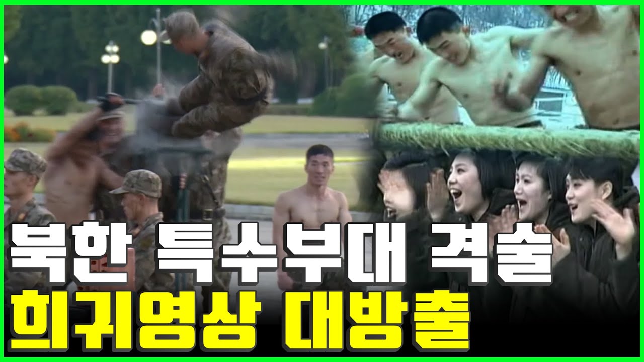 북한 특수부대 인간병기 훈련 차력 같은 격술 [김팀장의 북한확대경]
