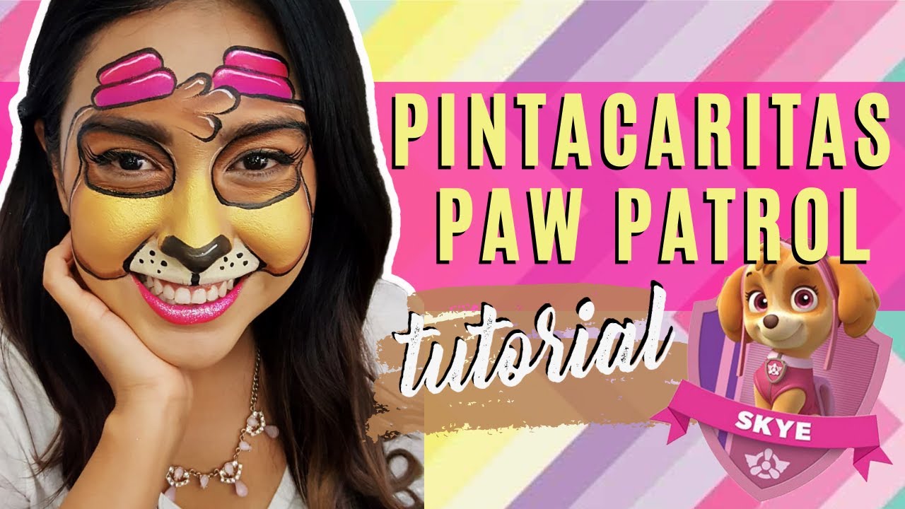 PAW PATROL Pintacaritas Fácil Paso a Paso 🐶