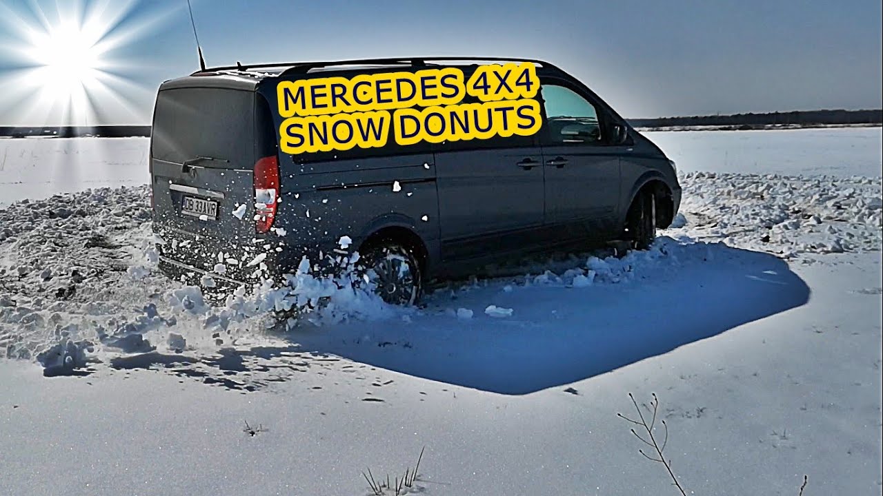 Mercedes Viano/Vito 4x4 snow offroad/drive&donuts 2021