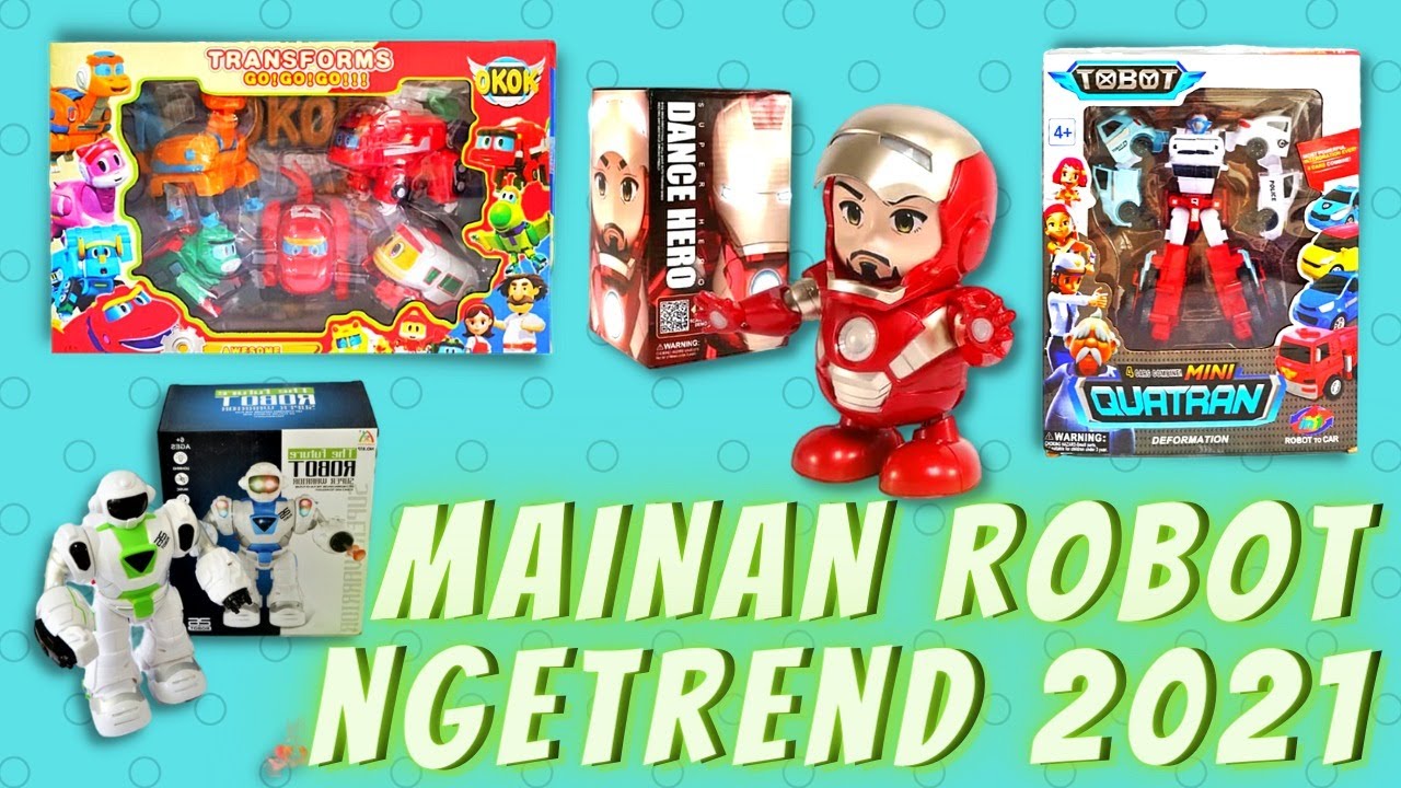 MAINAN ROBOT NGE-TREND 2021!!!!!!!! (DANCE HERO,ROBOT FUTURE,ROBOT BISA JADI MOBIL,GO GO DINO)