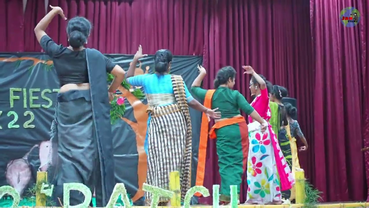 First year Girls Group Dance performance University of Jaffna Faculty of Agriculture @Agrosnight2022