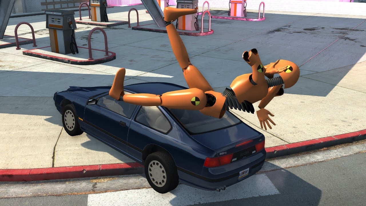 Crash Test Dummy's Bad Day | BeamNG.drive